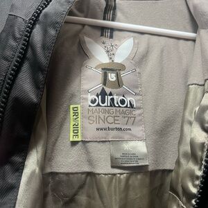 BURTON DryRide ski/Snowboard one piece snowsuit Woman’s USA XL Black.